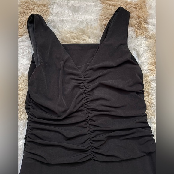 ‼️ Sale ‼️ Connected Apparel Black Ruffly Dress - Picture 10 of 16